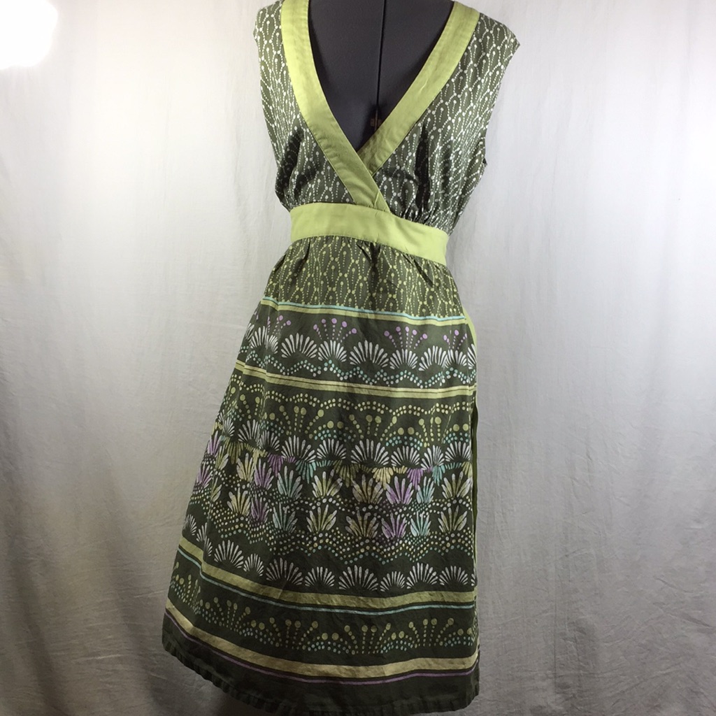 Gillian Summer Sleeveless Dress Size Large